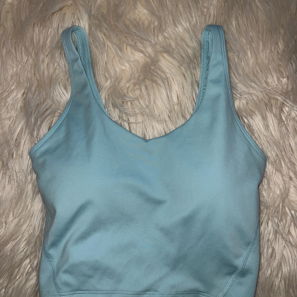 Hollister Gilly Hicks Sky Blue Activewear Top- small